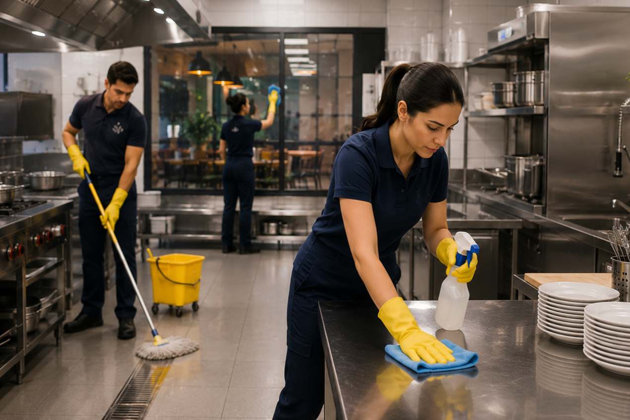 Hospitality & Kitchen Cleaning — job 2