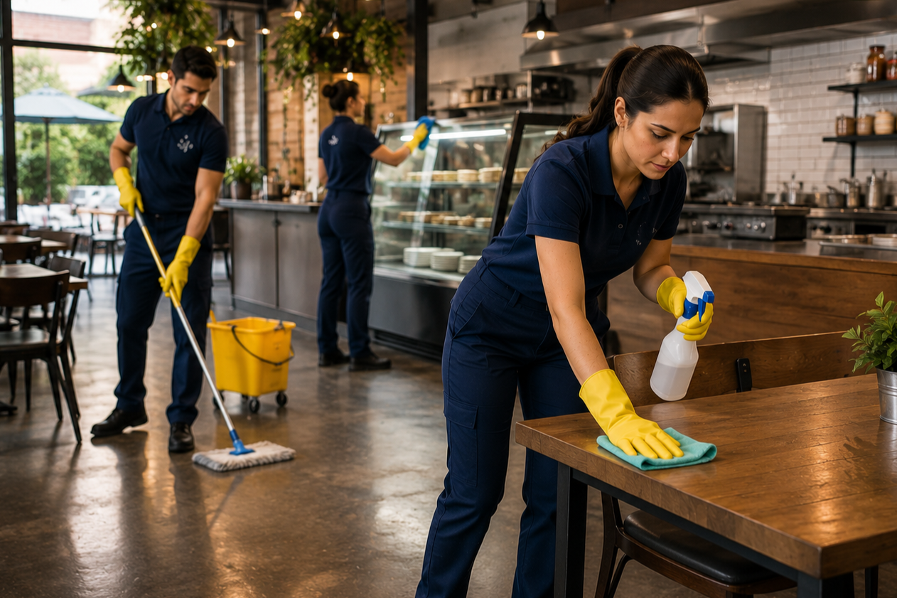 Hospitality & Kitchen Cleaning — job 1